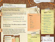 Tablet Screenshot of desktopchaos.com